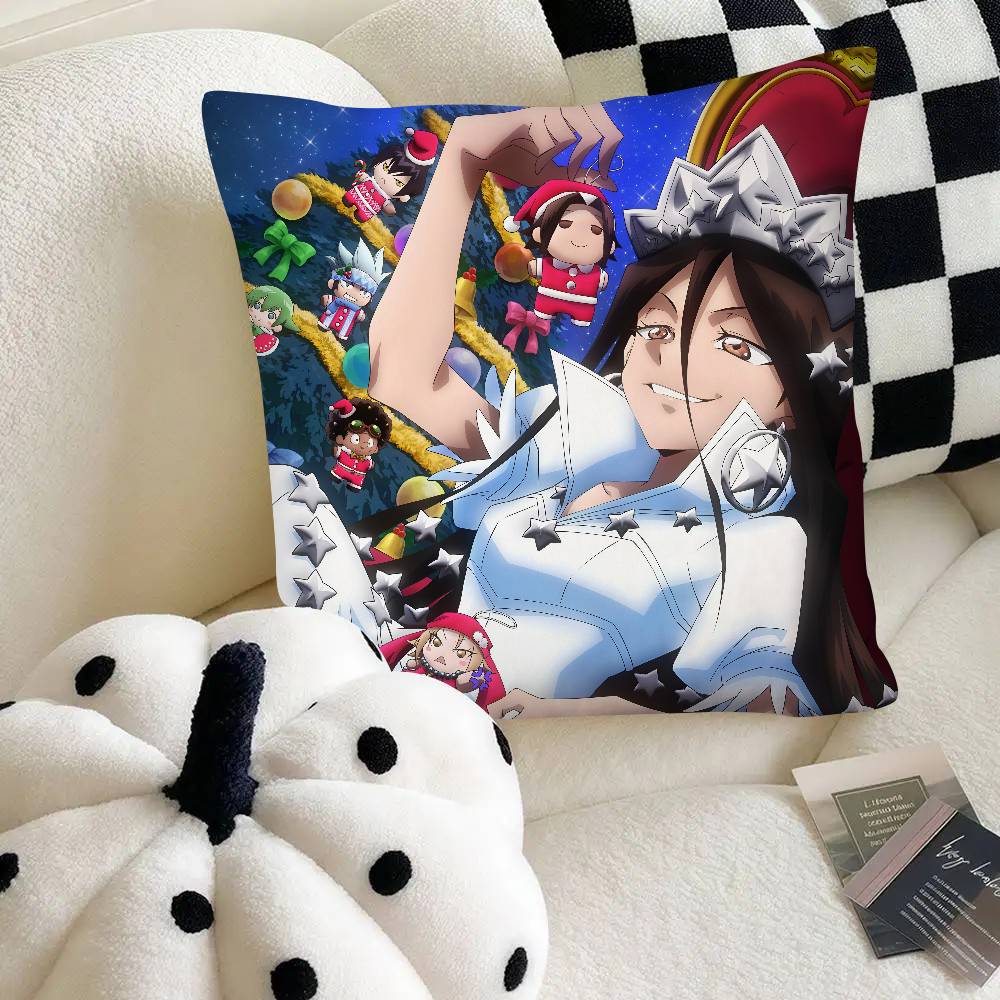 Аниме Шаман Кинг Наволочка Модная Квадратная Наволочка Спальня Диван Комната Ins Декор Отдых