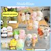 Cabbage Chinese Pig Cat Sheep Turtle Bee Plush Keychain Animal Gift Pendant