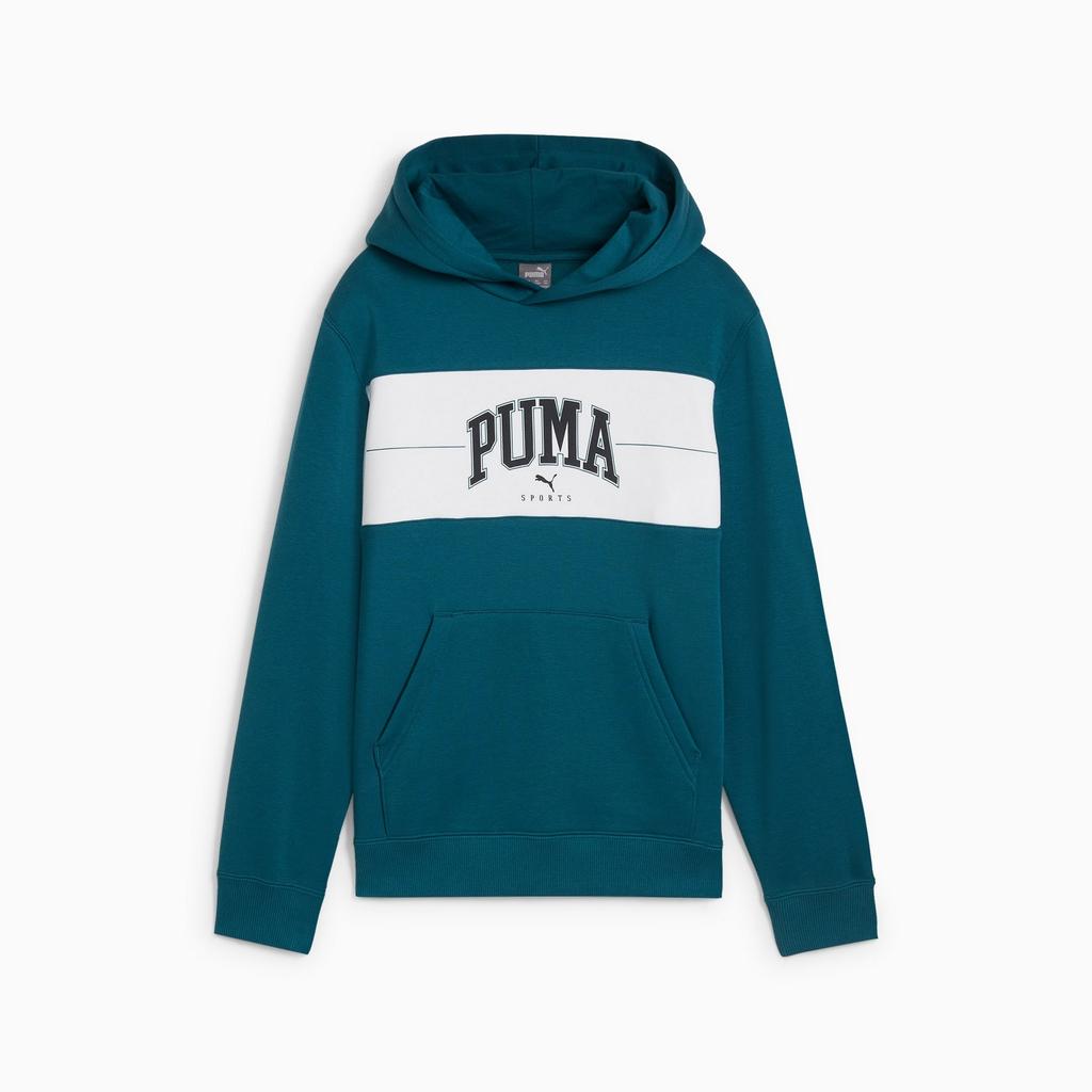 Boy's hoodie Puma SQUAD FL green 68277522 size 128