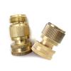 Аксессуары для садового шланга 3/4-дюймовый быстроразъемный соединитель для мойки высокого давления, латунный соединительный фитинг для шланга