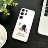 Черный причудливый кот Чехол для телефона для Samsung S26, S25, S24, S23, S22, S21, S20, Plus, Fe, Lite, Другие Черная крышка