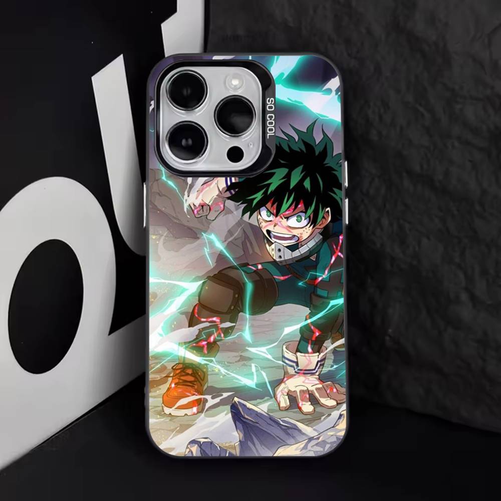 My Hero Academia D-Deku Phone Case For iPhone 17,16,15,14,13,12,11,Pro,Max,Plus,E,Air,Mini Black Tpu Cover