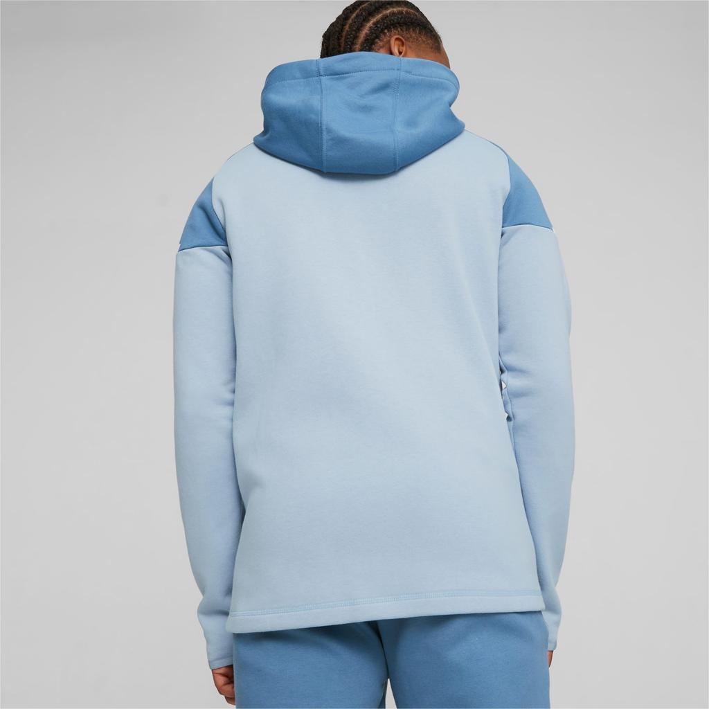 PUMA Manchester City Football Casuals Hooded Jacket Men's Blue 772904-20