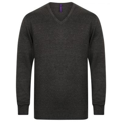 Мужской легкий джемпер с V-образным вырезом Henbury