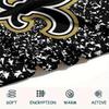 New Orleans Saints Print Flannel Blanket, High quality Comfortable for All Seasons, Home Decor, Warmth and Comfort, Perfect for Christmas Gifts
