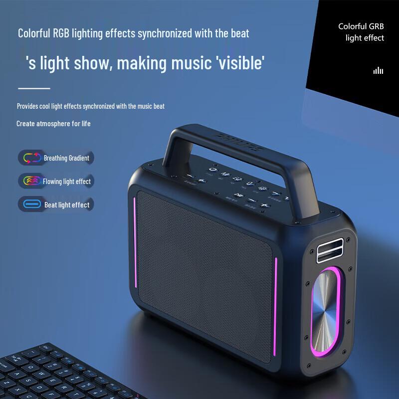 Philips Портативная уличная KTV караоке акустическая система (Китайская версия)