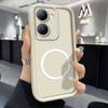 Чехол для телефона Vivo Y27 Y28 Y36 Y28S Y28E Y35 Plus Y36i Y36C Y37 Y55T Y78M Y77T Мягкий силиконовый чехол Coque с магнитной наклейкой
