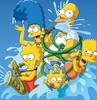 Simpsons-Themed Parent-Child Cosplay Outfit: Matching Performance Costumes
