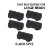 Car Seat Belt Buckle Plug Anti-collision Cover Silicone Protective Covers For Jeep Cherokee Wrangler JK Gladiator Compass cybr0
