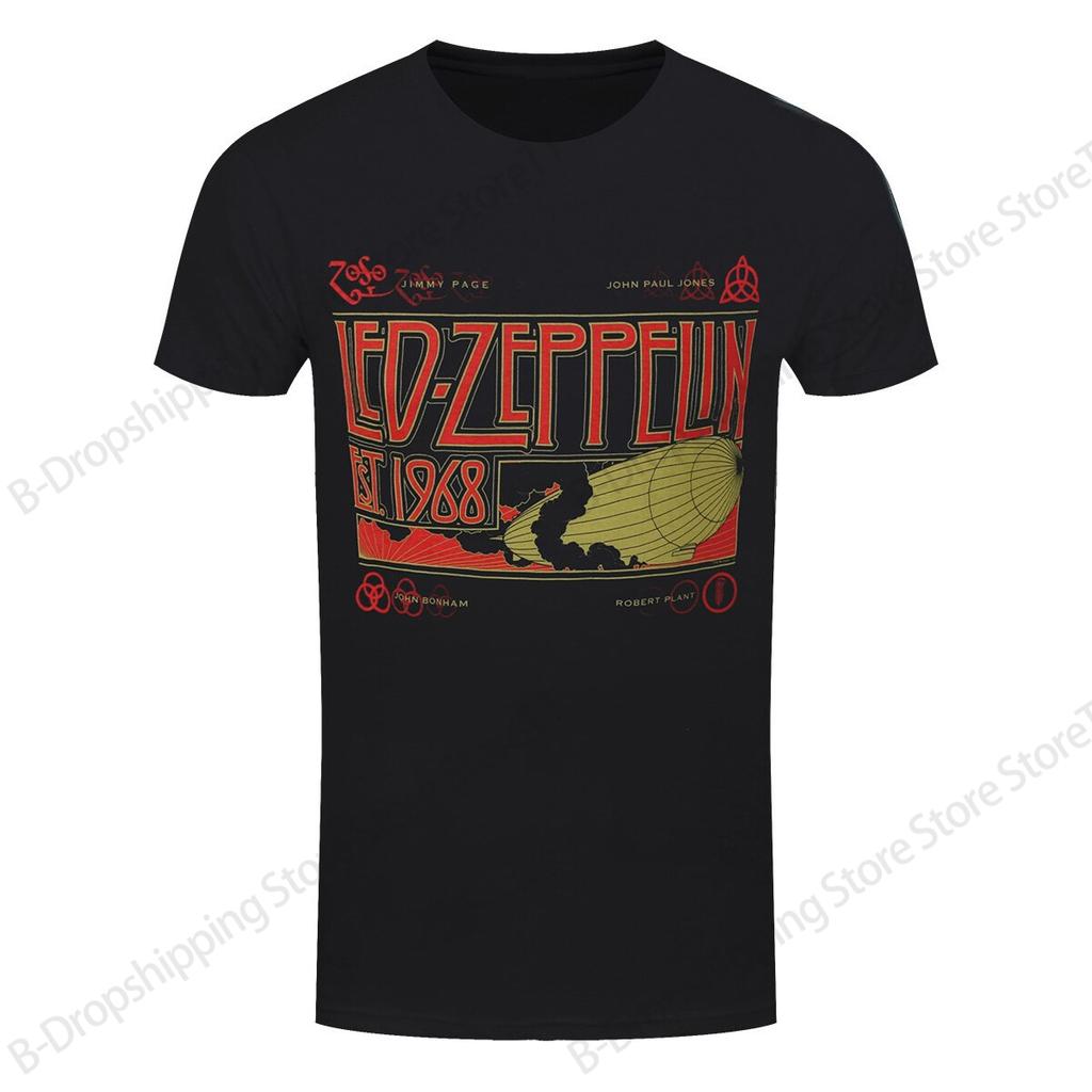 Новая горячая винтажная футболка с 3D-печатью группы Led Zeppelin для мужчин и женщин, модная хип-хоп футболка с коротким рукавом, рок-топы, футболки, мужская одежда