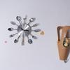 3D Spoon Fork Wall Clock Modern Metal Clock Room Home Decoration Decorative Horloge  Restaurant