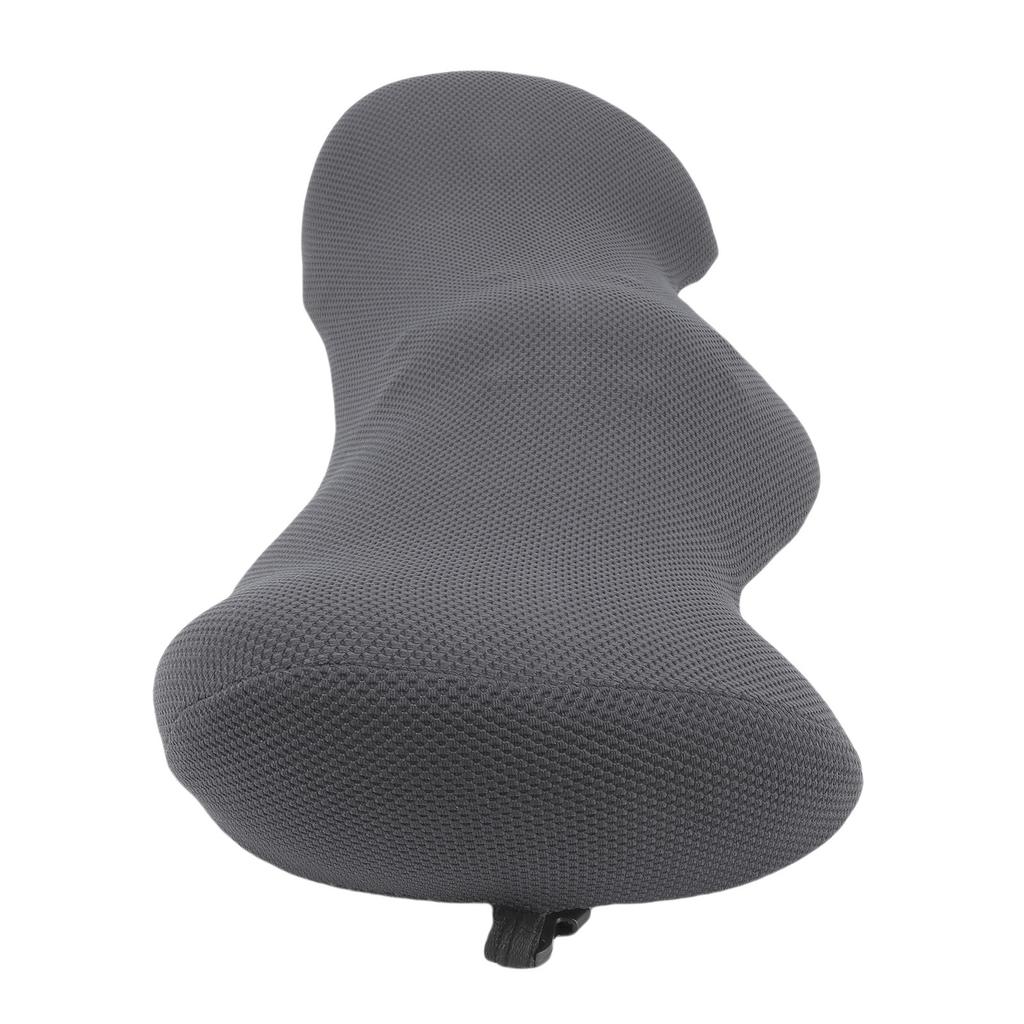 Lumbar Support Pillow Memory Foam Ergonomic Streamline Lower Back Support with Removable Washable Cover for Sitting