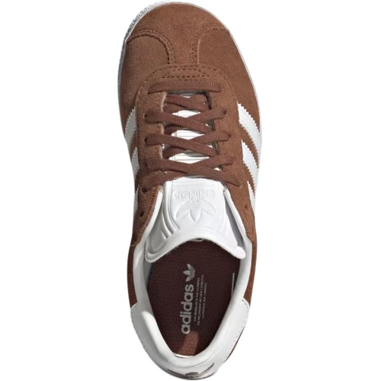 adidas Кроссовки Gazelle C Preloved Brown Kids Cloud-White Gold-Metallic IF9807