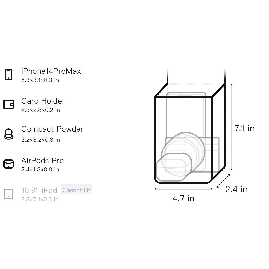 New FILA PU Sling Bag Mini Unisex Dark Coffee F13U529133F-BN