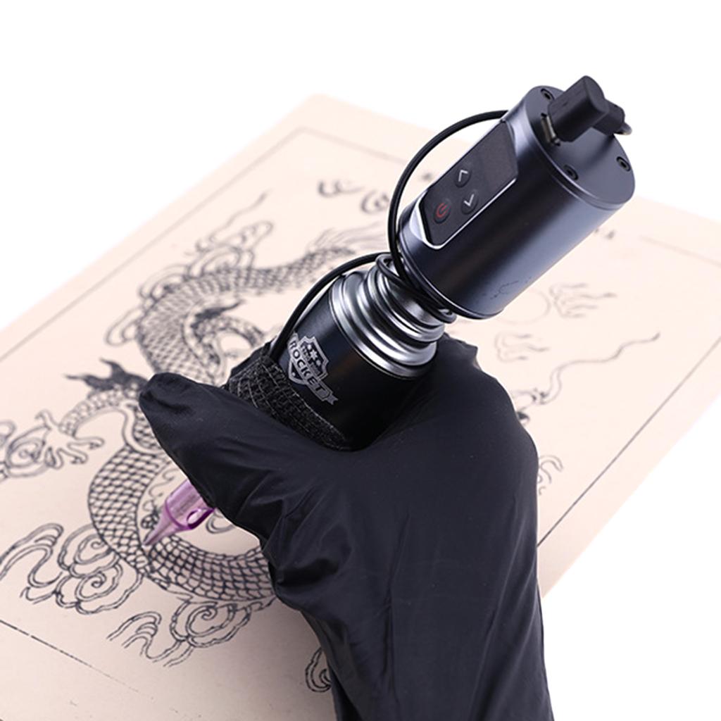 1400 мАч беспроводной блок питания для татуировки микроблейдинг ручка татуировка аккумулятор RCA интерфейсы для тату машинка татуировка тело