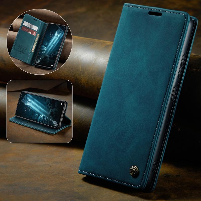 Превосходный матовый кожаный чехол-кошелек с отделениями для карт для Xiaomi 12 12 Pro, держатель-подставка, прочный магнитный чехол для книги для Redmi Note 11 11 Pro 10 9 8 Pro