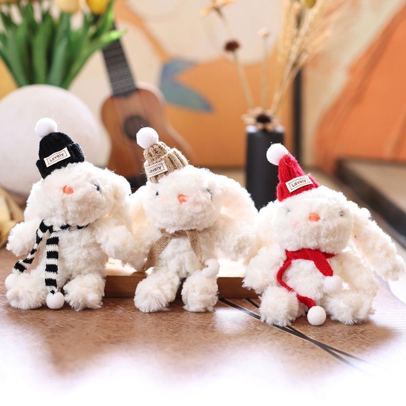Cute Rabbit Doll Pendant With Pp Cotton Filling For Bag Decoration And Gifts