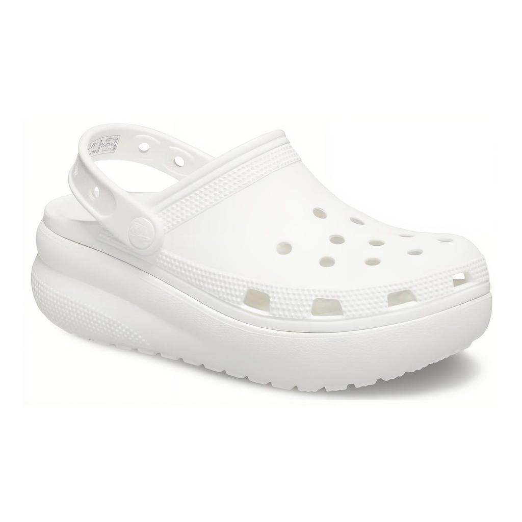 Crocs Классические Клатчи-Клоги Детские Белые 207708-100