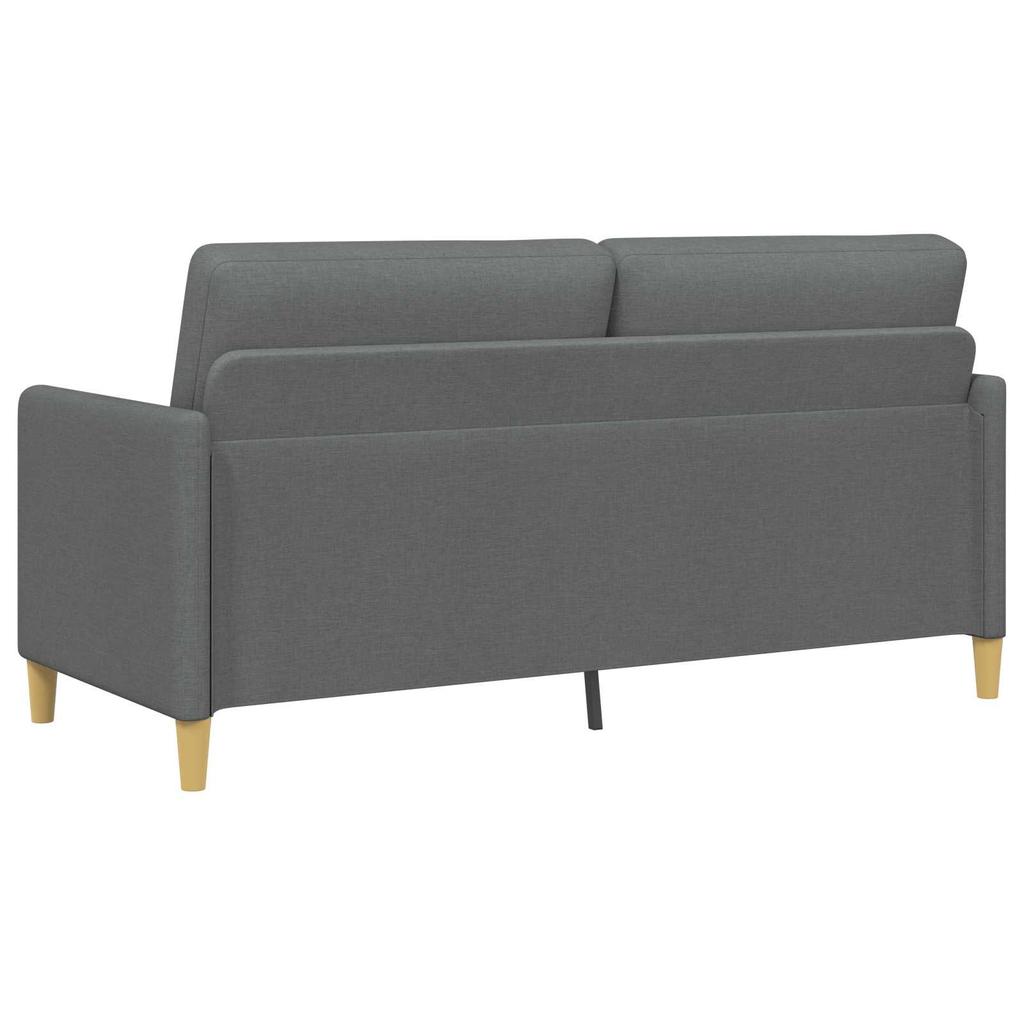 Storage Sofa in Dark Grey 172 x 78 x 87 cm Polyester