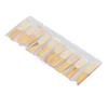 10Pcs Bb Clarinet Reeds Strength 2.5 Thinner Tip Clarinet Reeds Replacement for Beginners
