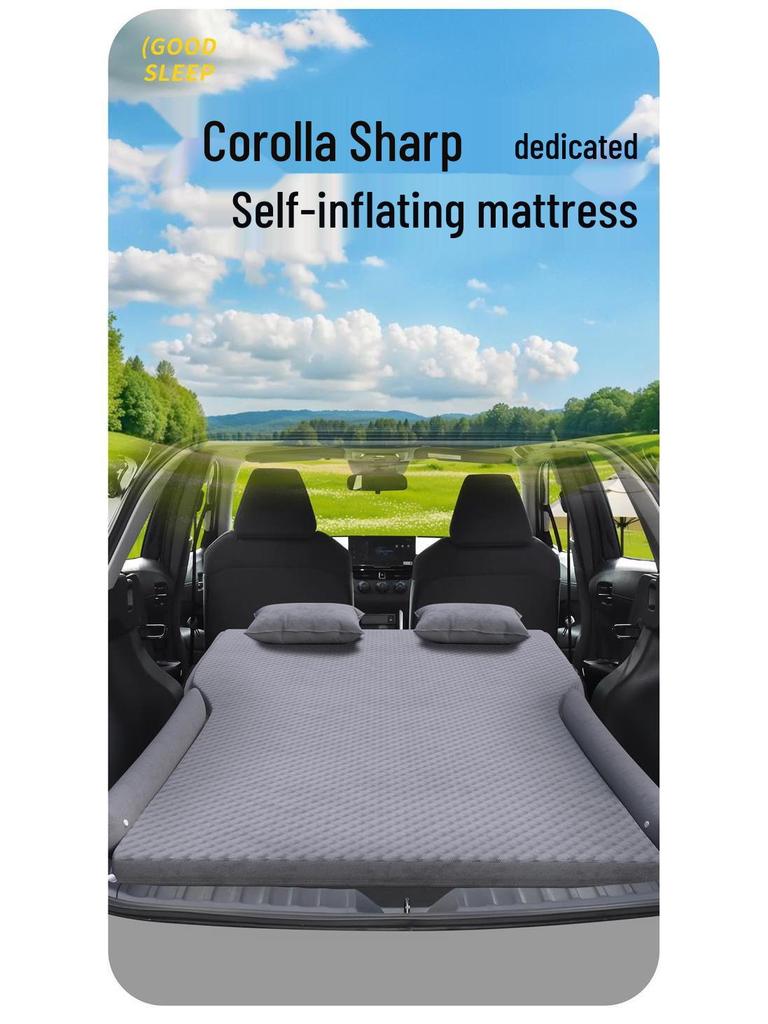 Toyota Corolla Rear Seat Inflatable Mattress for Trunk and Car Bed Sleeping