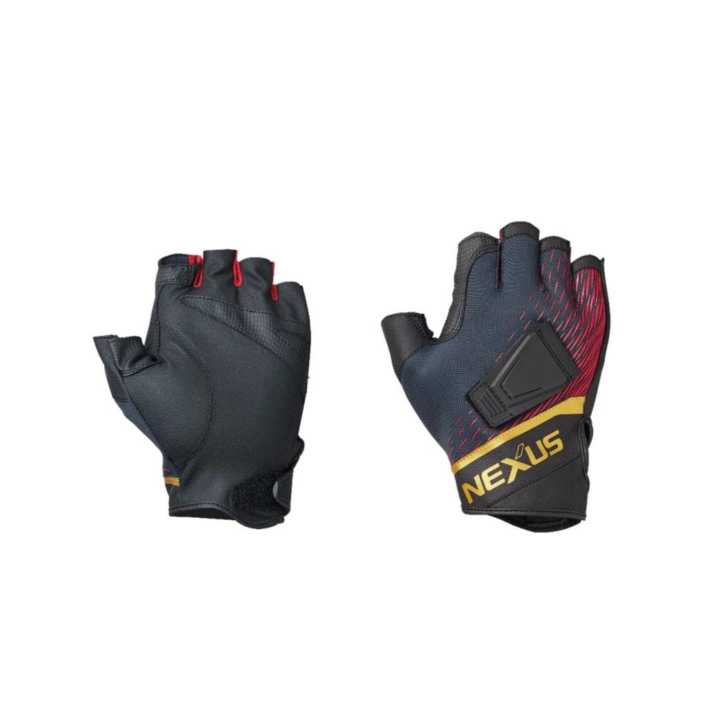 SHIMANO Nexus Windproof Magnetic Gloves 5 Cut Red L GL-113V