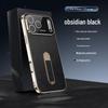 Электроplated кожаный чехол-подставка для iPhone 17 для Apple 16 Pro Max