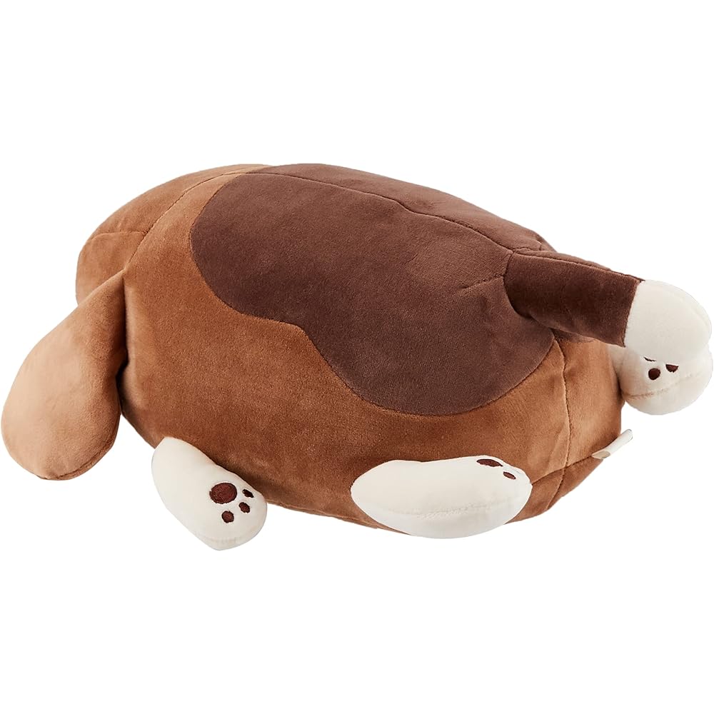 Ribuhato Marshmallow Animal Beagle Dog Bolster Cushion Soft Plush 27cm