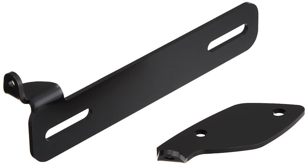 Kijima Motorcycle Parts Dash Cam Brackets, Front and Rear Set, Steel, Black, for CBR250RR ('17-/2BK-MC51), 304-5182