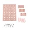 1:12 Dollhouse Miniature Wall Storage Rack Perforated Board Furniture Home Model Decor Toy Doll House Accessories