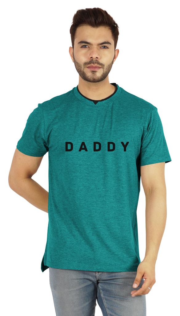Inkmeso Мужская футболка с круглым вырезом и V-образным вырезом с надписью Daddy Tshirt For Dads Jersey