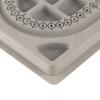 Tray Multi-functional Jewelry Design Tool DIY Necklace Tool Gray Flocked Bead Board Measuring Tool