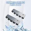 6 Inch Steel Ice Auger Replacement Blades Corrosion Resistant Ice Auger for Efficient Drilling & Long Lasting Sharpness