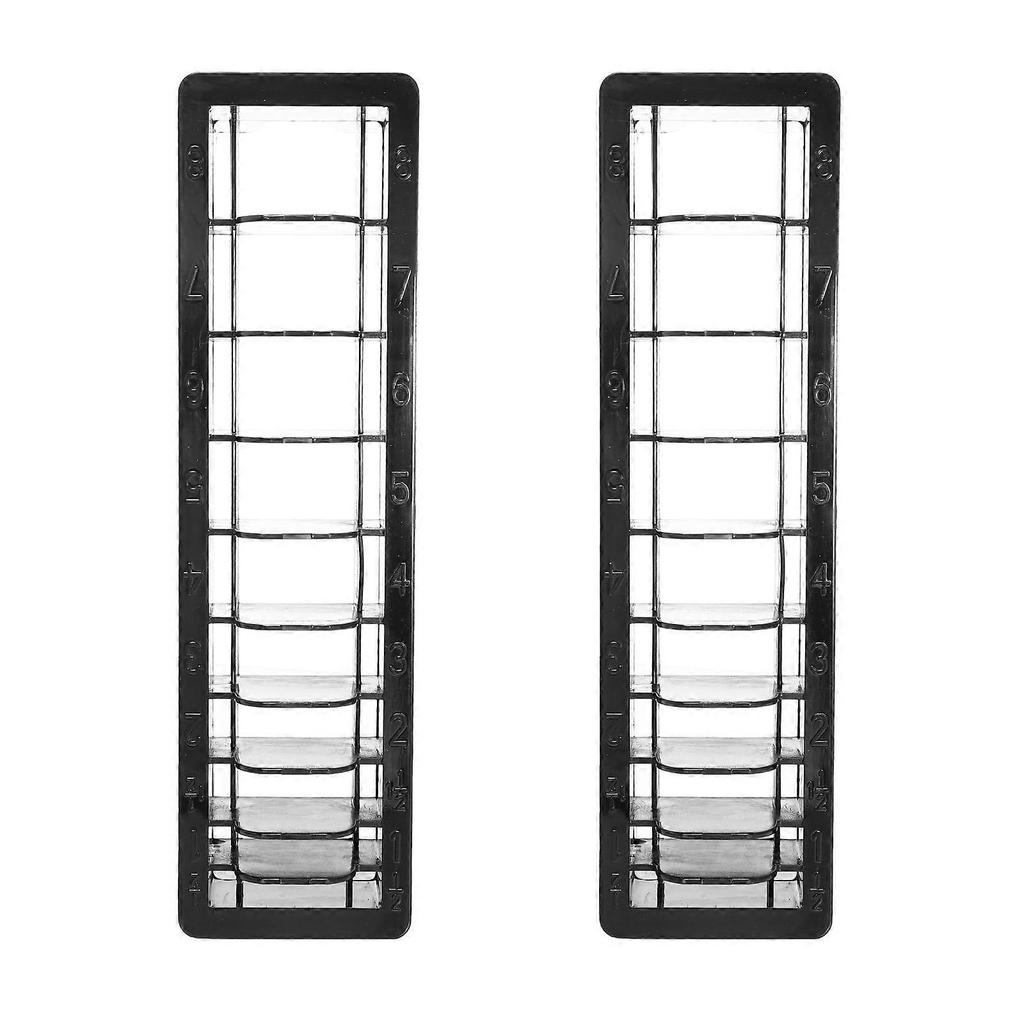 Sipeihong Barber Clipper Guard Organizer with Storage Box (2Pcs)
