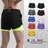 Men's Quick-Dry Double-Layer Running Shorts