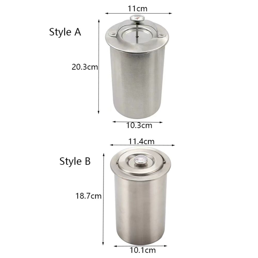 С термометром Форма для прессования ветчины из нержавеющей стали Бочка для варки мяса Пресс для мяса Кухонная плита Свинина