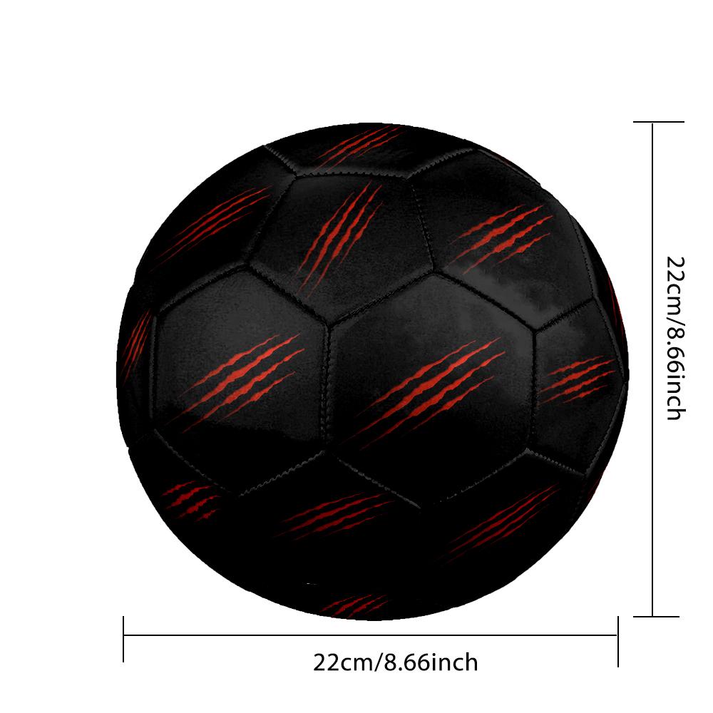 1pc Scary Halloween Claw Soccer Ball, Athletic Standard Football Size 5 Lightweight Sports Match Soccer Ball, Perfect Gift for Sports Enthusiasts