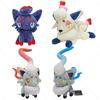 Милая Блестящая Плюшевая Игрушка Hisuian Zorua Мягкая Мультяшная Набивная Кукла Животное Праздничный Подарок