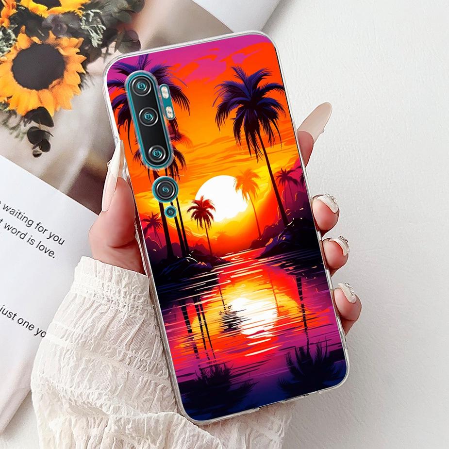 Чехол для Xiaomi Mi CC9 Pro Mi Note 10 Pro Новый Роскошный Расписной Чехол Мягкий Тонкий Чехол для Телефона Для Xiaomi Mi Note 10 Pro MiCC9Pro Корпус