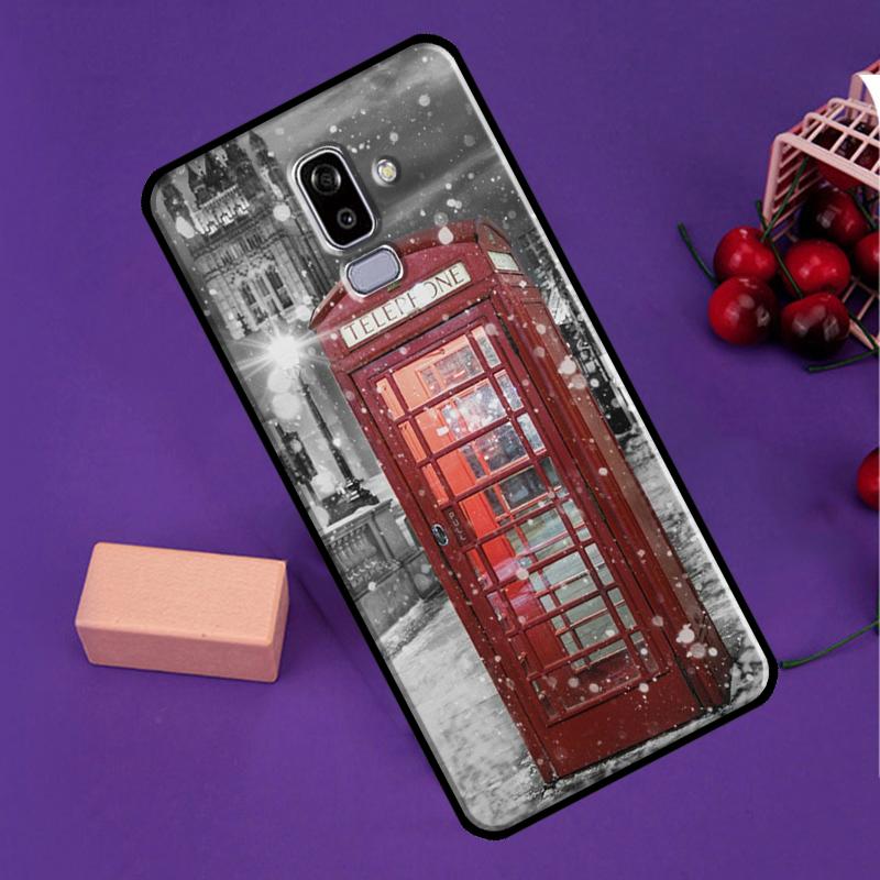 Retro Winter Snow London For Samsung Galaxy M13 M53 M56 M36 M16 M31 M11 M12 M32 M52 M35 M55 M15 M14 M34 M54 M06 Case