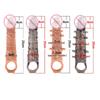 10Inch Large Penis Thickened Enlargers Barbed Sleeve Men's Thick Condom Lengthen Delay Ejaculation Lock Sperm for Male Sex Toys