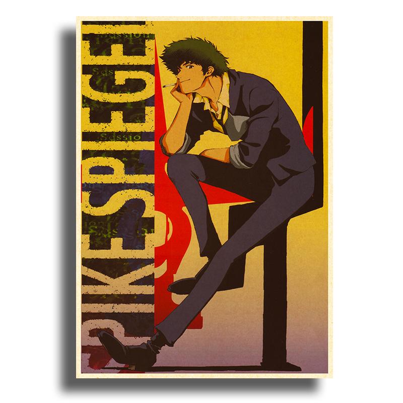 Cowboy Bebop Wall Decor Poster Wall Art Picture Wall Decor Canvas Painting Living Room Home Decoration Print Room Decor