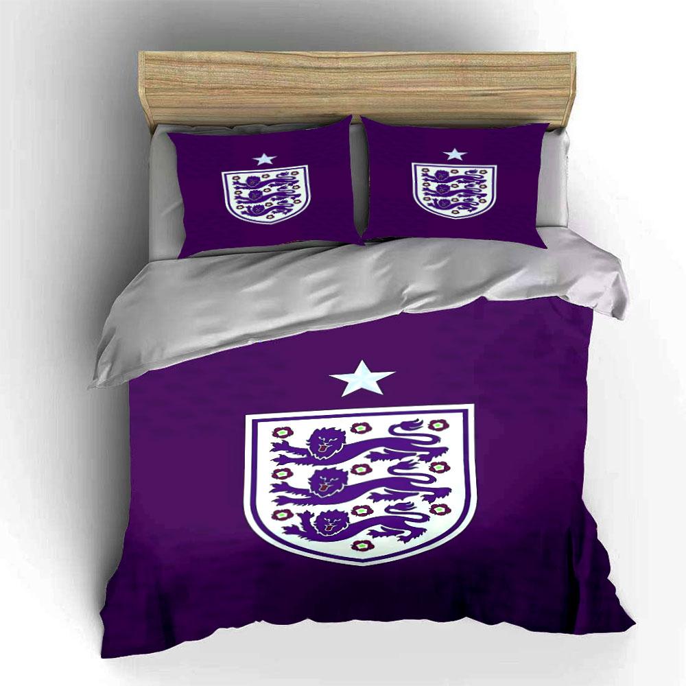 Purple Three Lions Bedding Set Bedding Duvet Cover Set Duvet Cover Pillowcases (1 * Duvet Cover 2 * Pillowcases, without duvet insert)