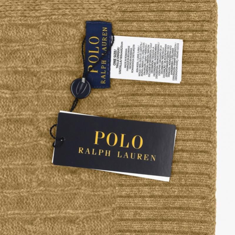 Polo Ralph Lauren Шарф вязаный косичкой Pony Pc1566 225