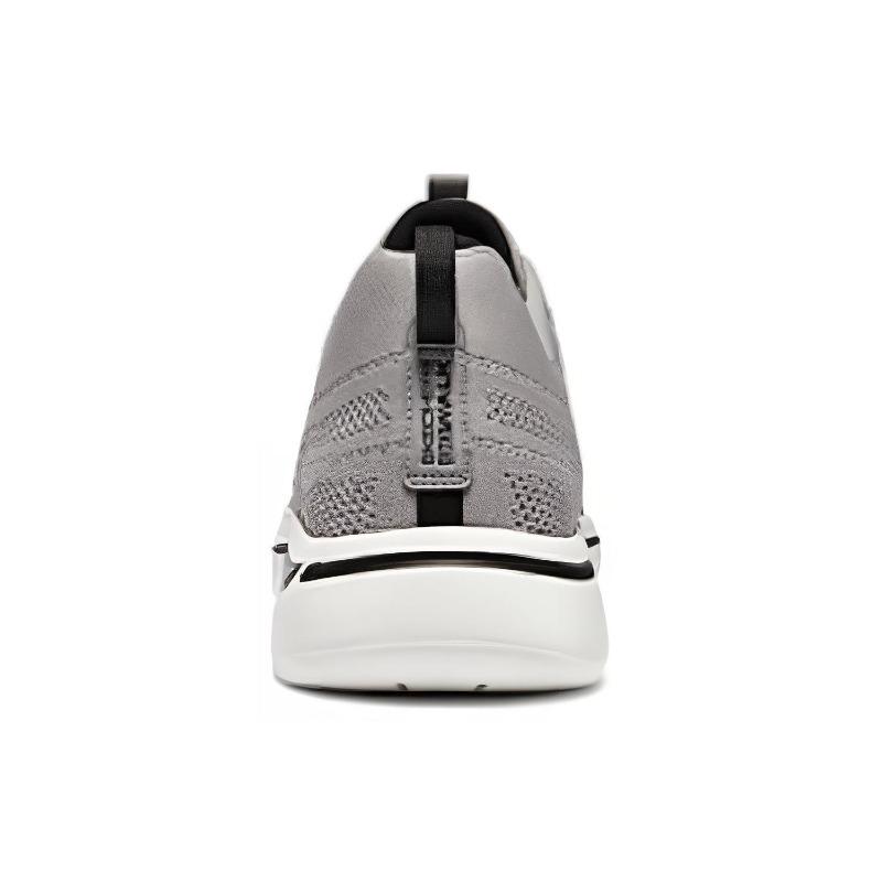 Skechers Go Walk Arch Fit Вставные Мужские Легкие Серые Низкие Повседневные Туфли Сетчатые Модные Удобные 216263-LTGY