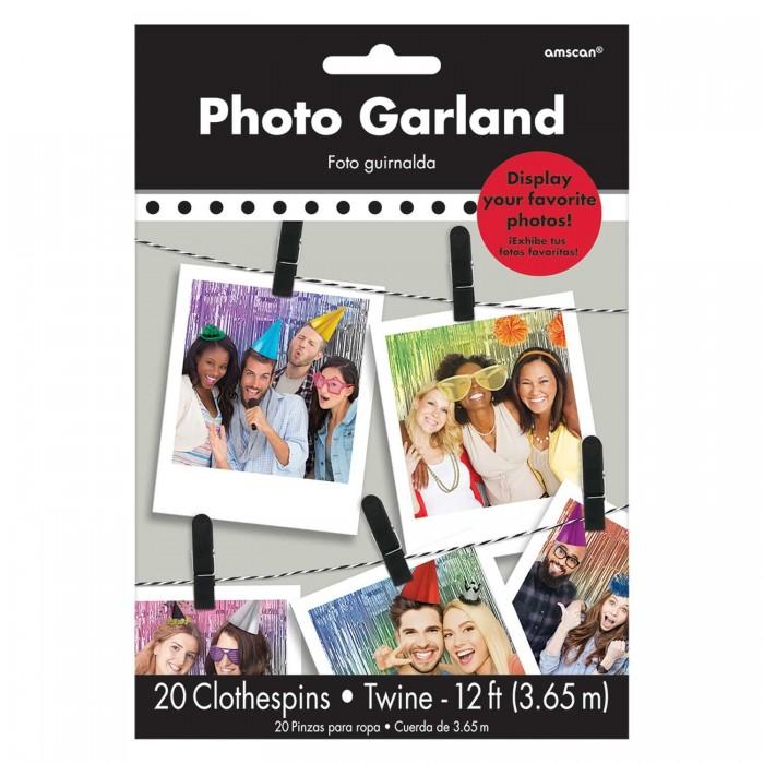 Amscan Пластиковая фотогирлянда
