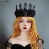 Baroque Retro Crown Halloween Makeup Ball King Princess Witch Head Crown Gothic Accessories