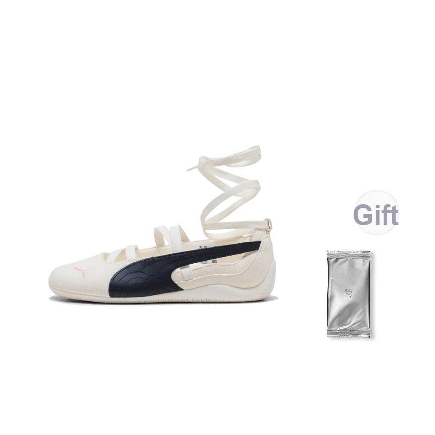 Rosé x Puma Speedcat Ballet SD Белые Черные Морозно-розовые Женские Кроссовки 404395-01