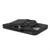 KCT Medium Black Fabric Pet Carrier Travel Transport Bag for Cats and Dogs