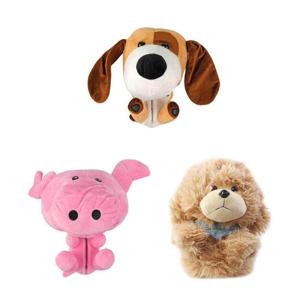 Dog/Pig/Lion Shape Golf Club Head Cover Plush Golf Club Head Protector Golf Accessories